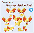 Fennekin Telegram Sticker Pack