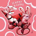 Easter bunnies! by Shikka