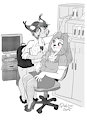 Commission: office workers