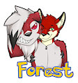 Forest-Lycanroc Badge