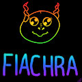 Rainbow Neon Doodle - Fiachra