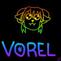 Rainbow Neon Doodle - Vorel