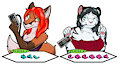 Syl and Cherry FWA Badges