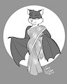 Flying Fox in a Sari by Cobalt