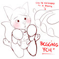 Begging - Open YCH by UniaMoon