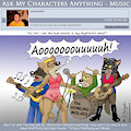 Ask My Characters - Music