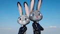 Judy and Hunter by RubberAnimations