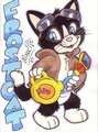 Baby Sweeper Badge by Marci McAdam by frostcat