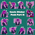 Cassie Sticker Pack #3