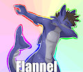Flannel Dab Badge [Comm]
