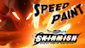 SpeedPaint- Bast SKIRMISH card art side 2