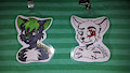 Traditional Fursona Badges Commissions Open