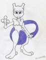 Mewtwo 1  by WolfeMasters