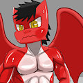 Red dragon boxer