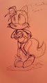 Tails Sketch by DDDAfterDark