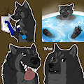 Wolf J Sticker Set #13