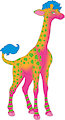 meet ezaria the herm giraffe