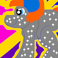 MLP Yu-Gi-Oh Card Art Pony in Sparkling Armor