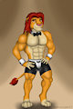 Simba in Chippendales outfit Vers. 1 of 4