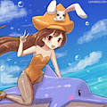 Speed Paint - Dolphin Riding