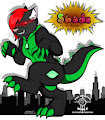 COMMISSION: Shade Kaiju Badge