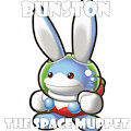 Bunston the space muppet