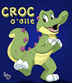 BLFC badge: Croc O'Dile by pandapaco