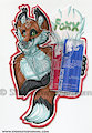 Foxx Drink badge Commish