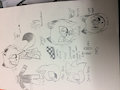 Phin Demonwolf doodles by PhinDemonWolfUke