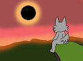 Wolf Anthro Watching Solar Eclipse Request