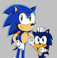 Sonic and Samuel - Learning how to be Brave