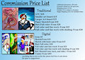 Commission Price List by Kittybird