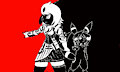 kassie and mukuro (Persona 5 art style)