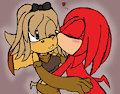 Knuckles and Maia - Young Echidna Love~