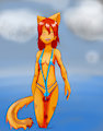 Fiona's new swimsuit