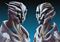 Just a couple of turians - now in color
