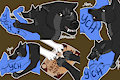 Wolf J Sticker Set #15