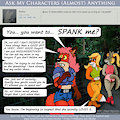 Ask My Characters - Gentle spanking? by Micke