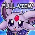 [Prize] Mana the Espeon by Veemonsito