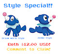 Pokemon Style Special Commissions!