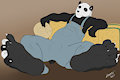 Panda Paws by Rhuke