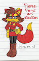 Fiona Fox cosplays as Gaston