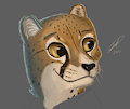 Cheetah Furry Drawing