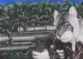 Kansja: the sniper cat by janston