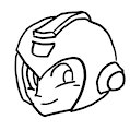 Tablet Test 1 - Mega Man head