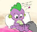 Spike's feet don't look like that. by dashinlocat