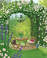 Tranquil Garden by Mushbun