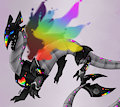 Toxic Rainbow Dragon by SinisterToaster