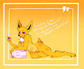Jolteon - Queen of Pokepuffs by SinisterToaster