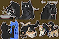 Wolf J Sticker Set #18